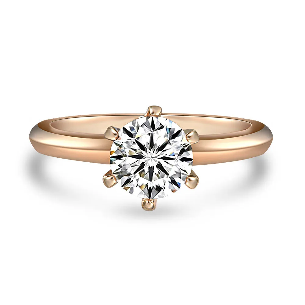 1 Carat Solitaire Engagement Ring