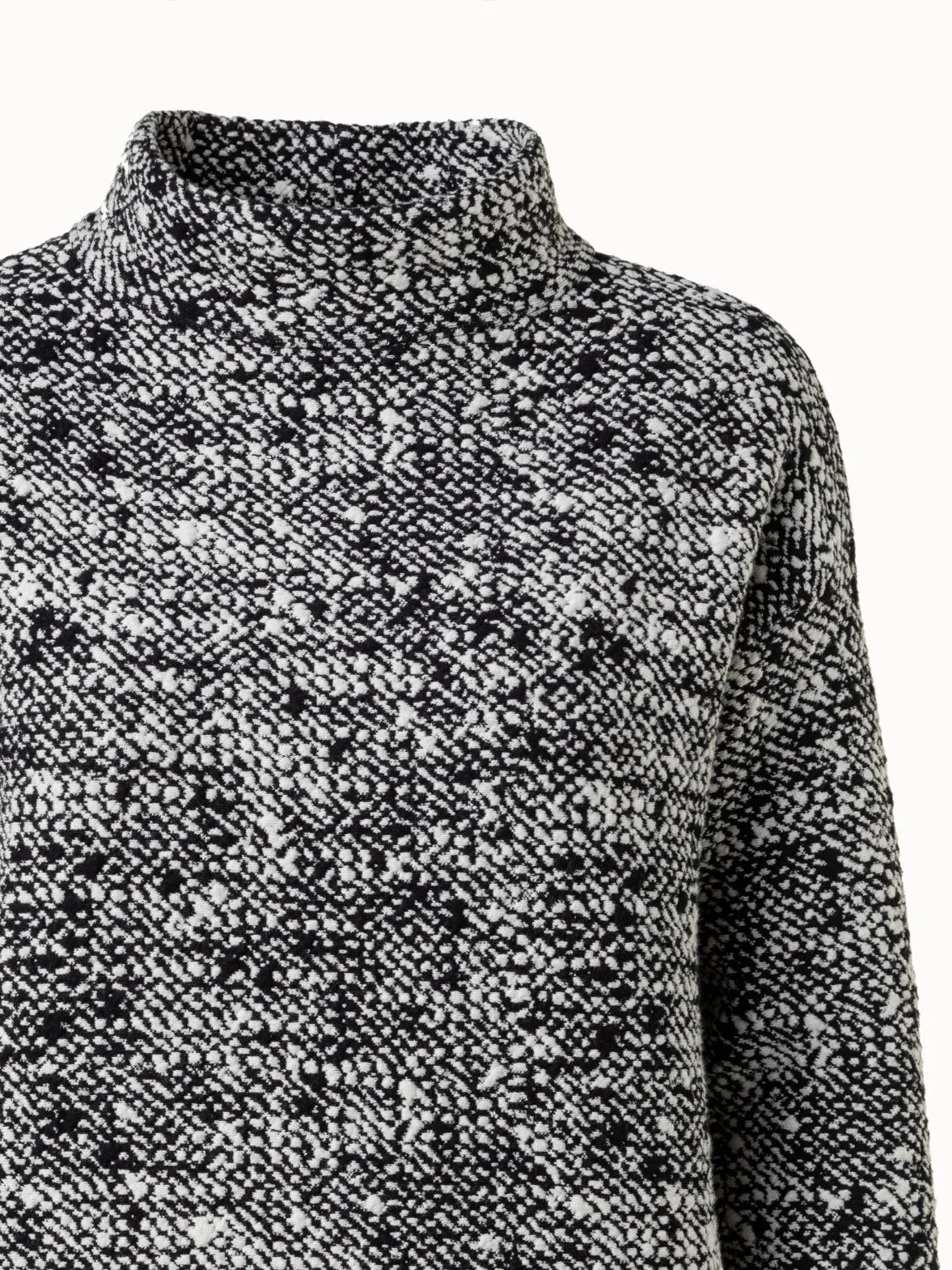 3D Tweed Jersey Dress