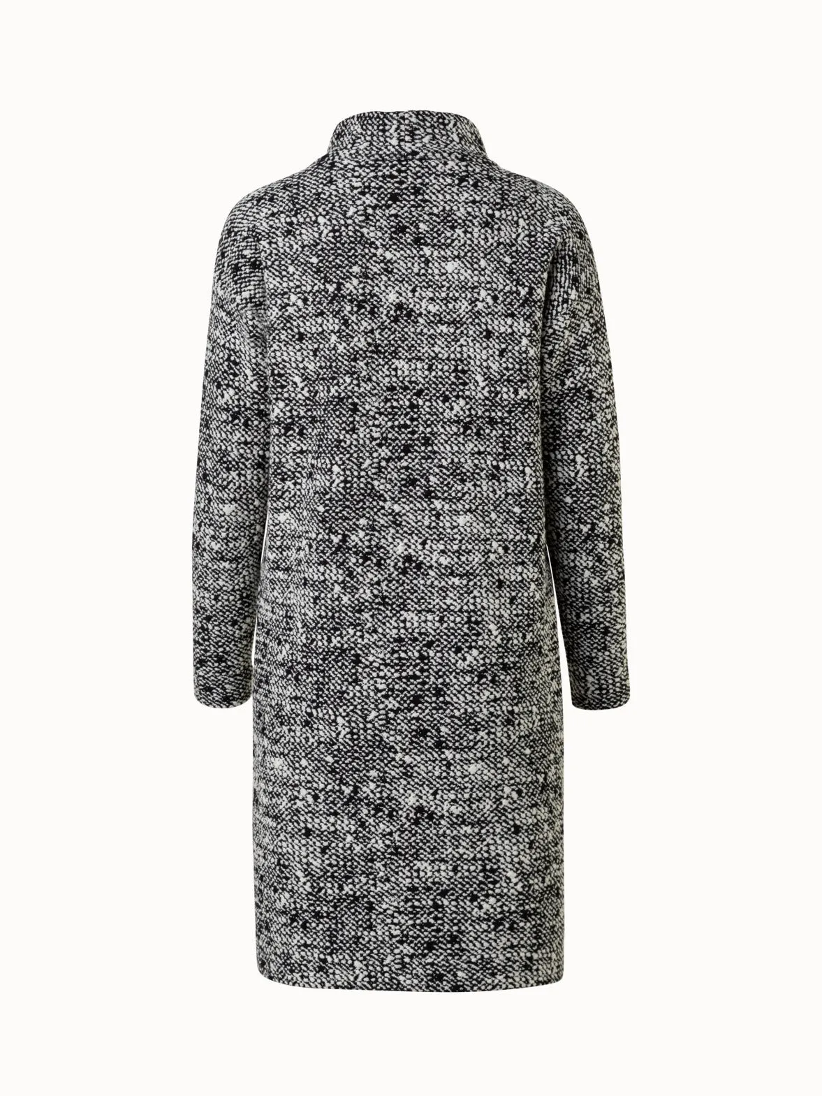 3D Tweed Jersey Dress