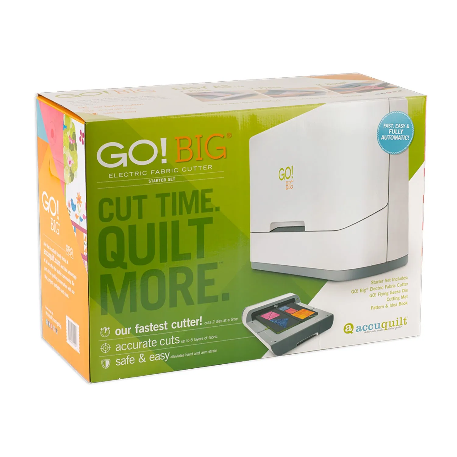 Accuquilt GO! Big Electric Fabric Cutter Starter Set
