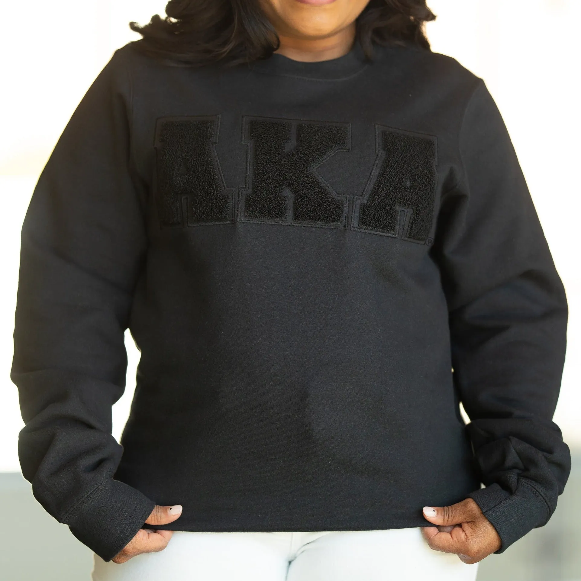All Black AKA Sweatshirt (Unisex Sizing)