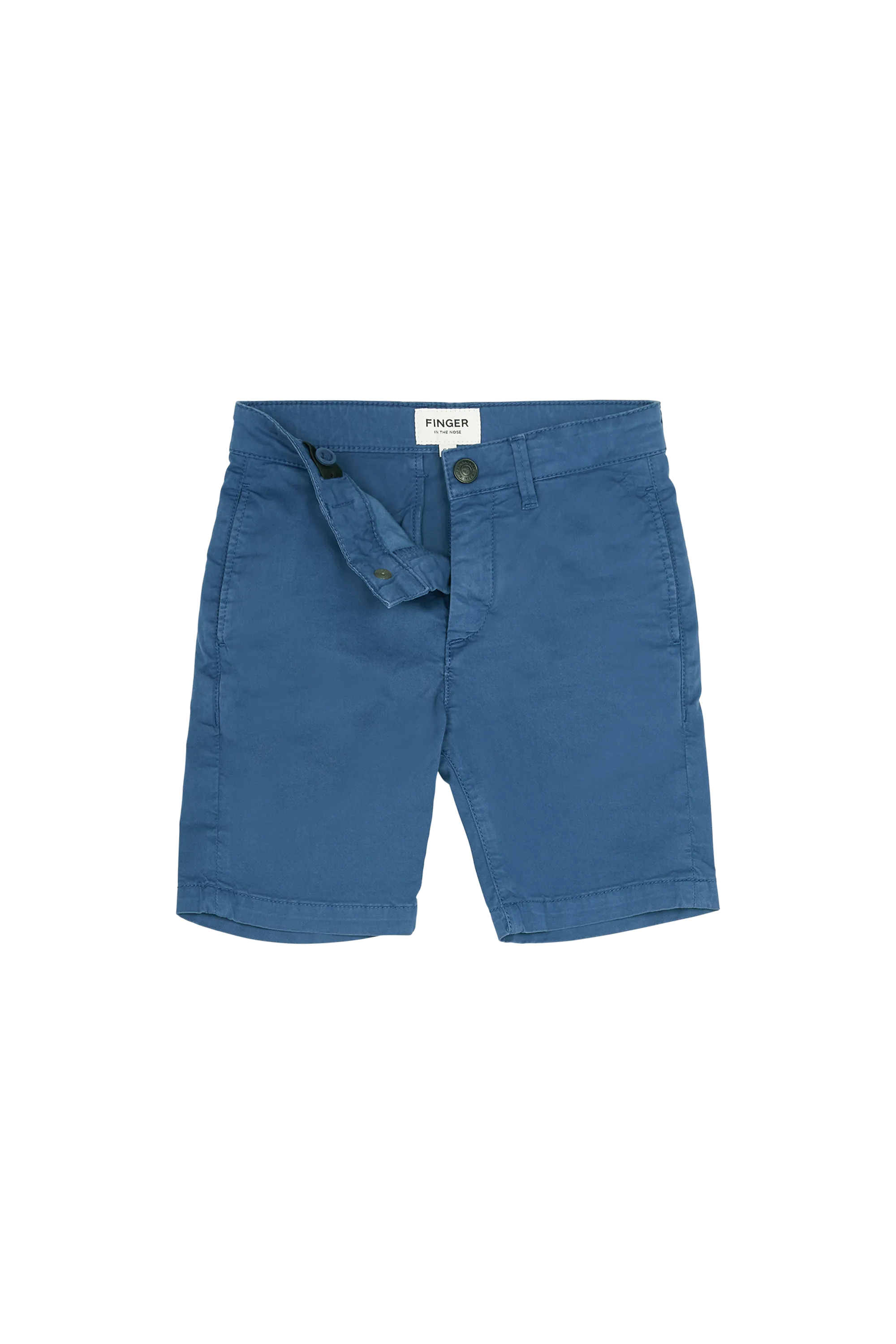 ALLEN Work Blue - Chino Fit Bermuda Shorts