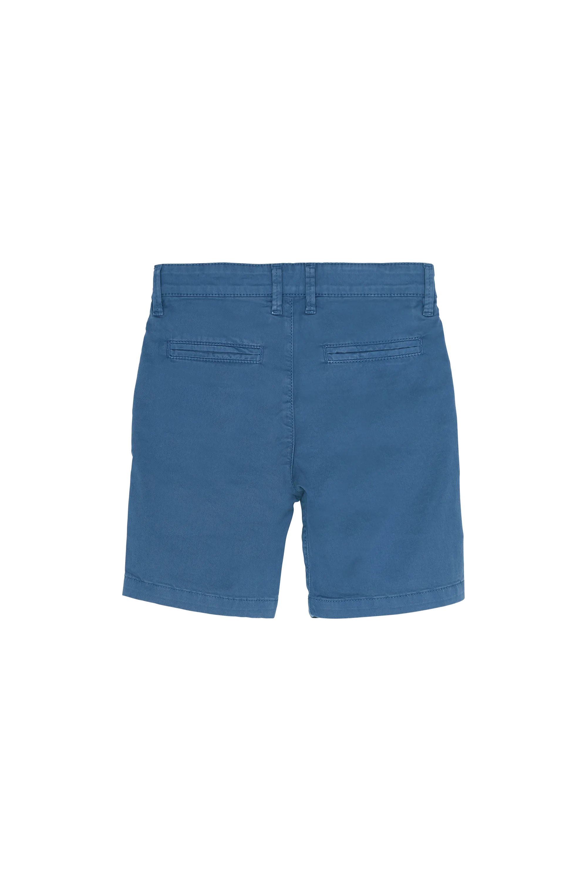 ALLEN Work Blue - Chino Fit Bermuda Shorts