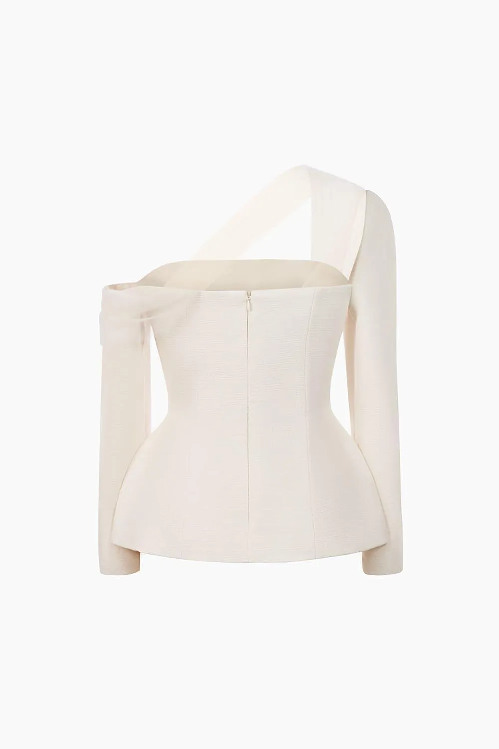 Alya Asymmetric Shoulder Top