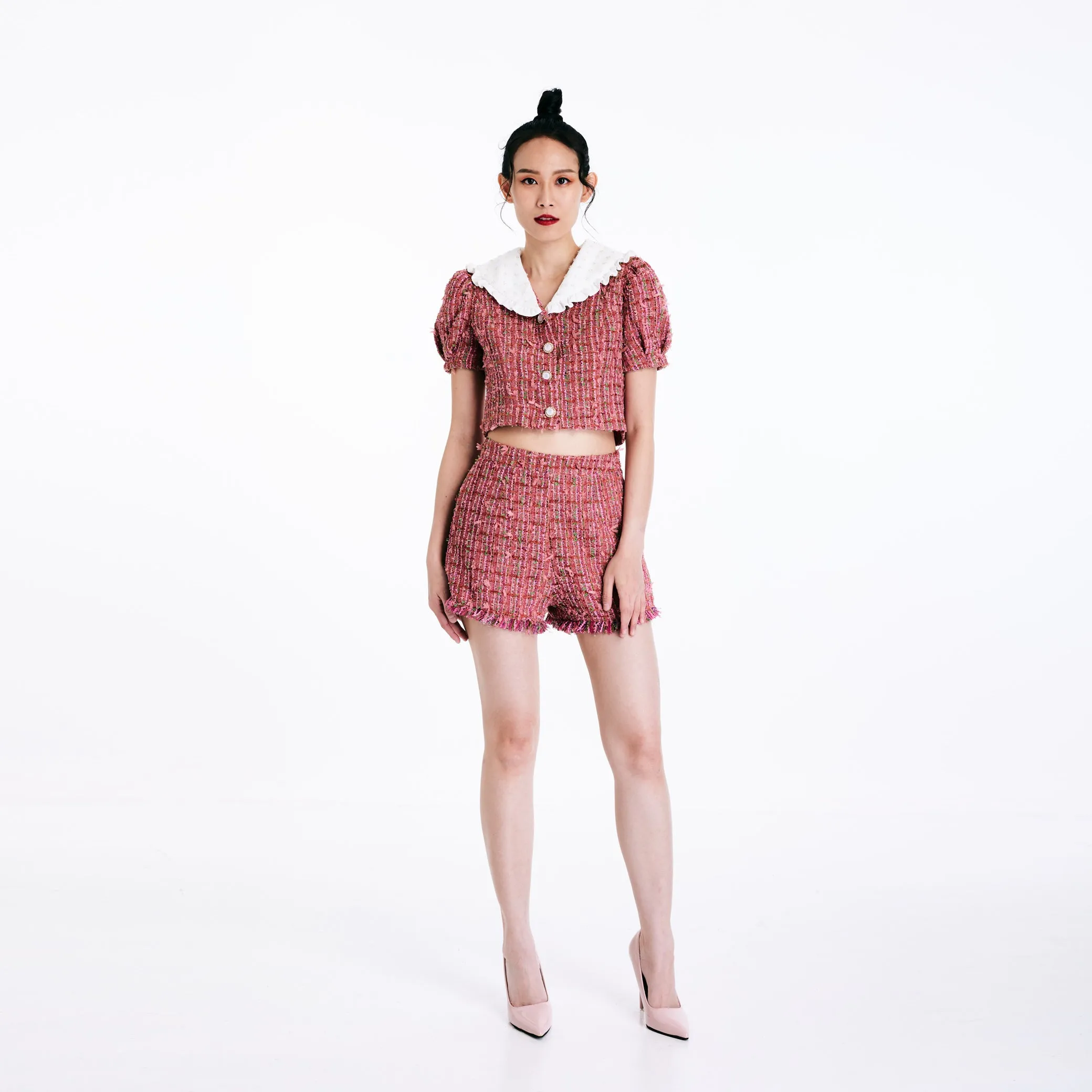 An An Tweed Shorts