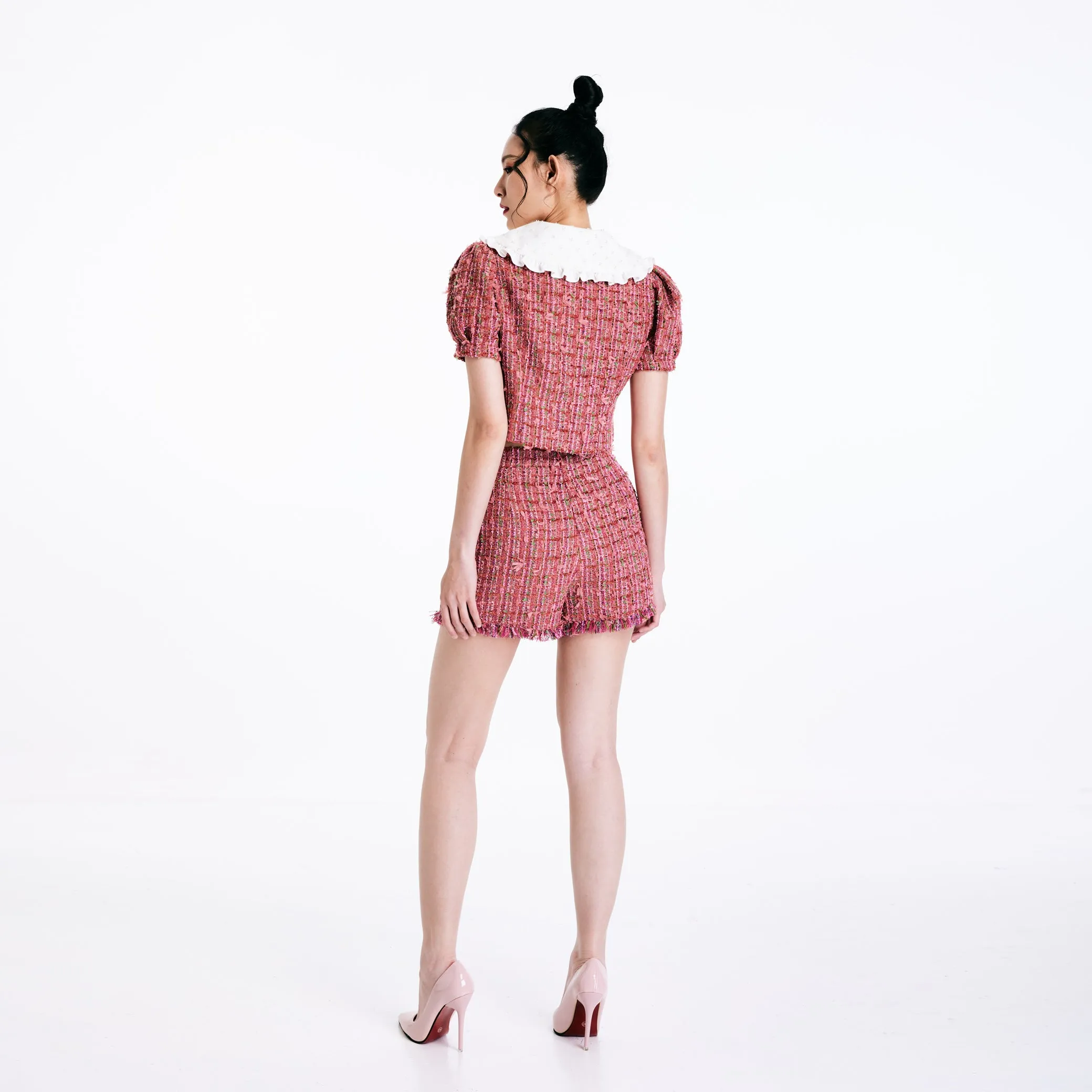 An An Tweed Shorts