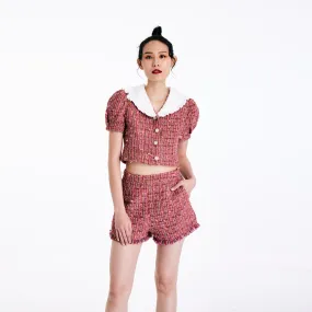 An An Tweed Shorts