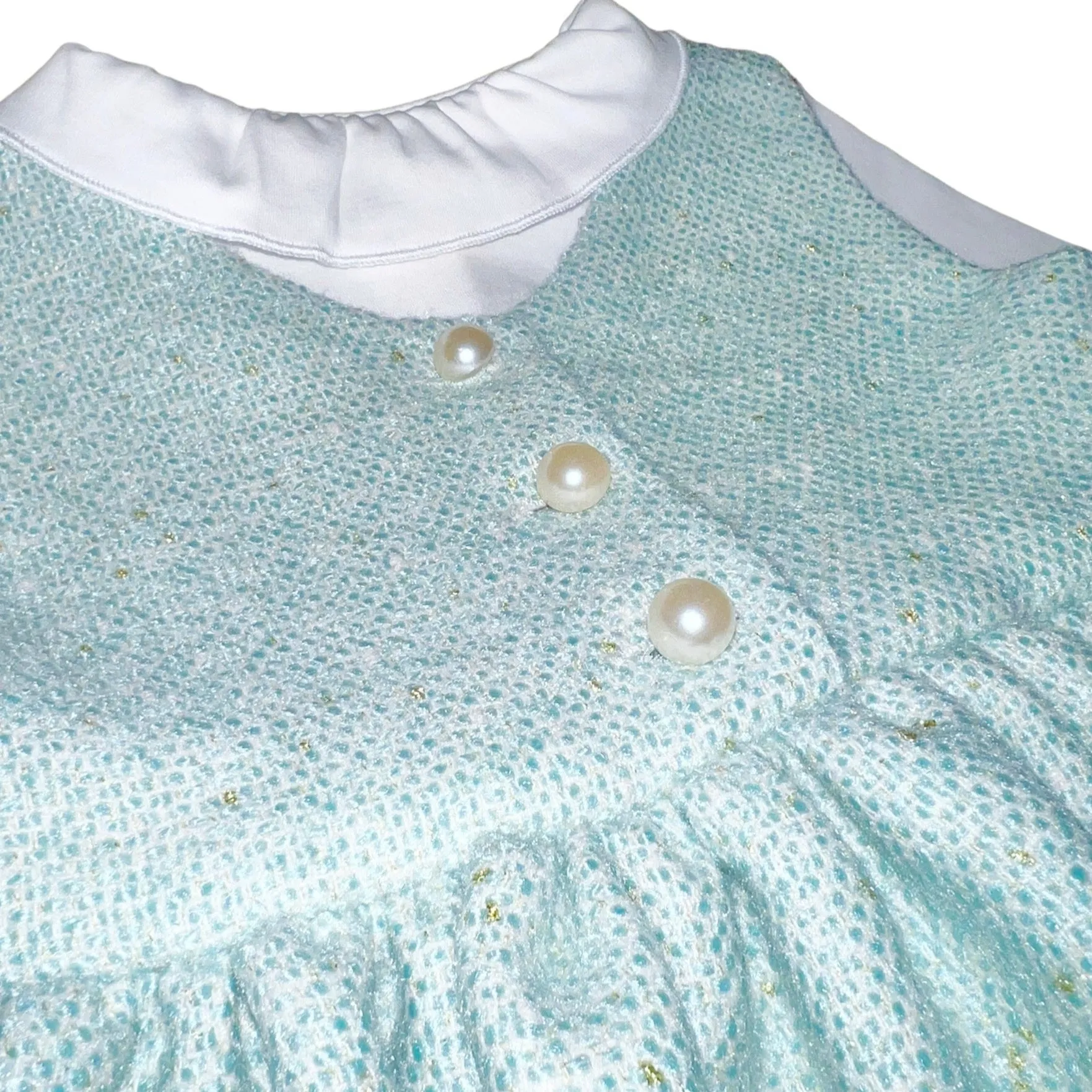 Anna Twirl Dress- Beach Glass Blue