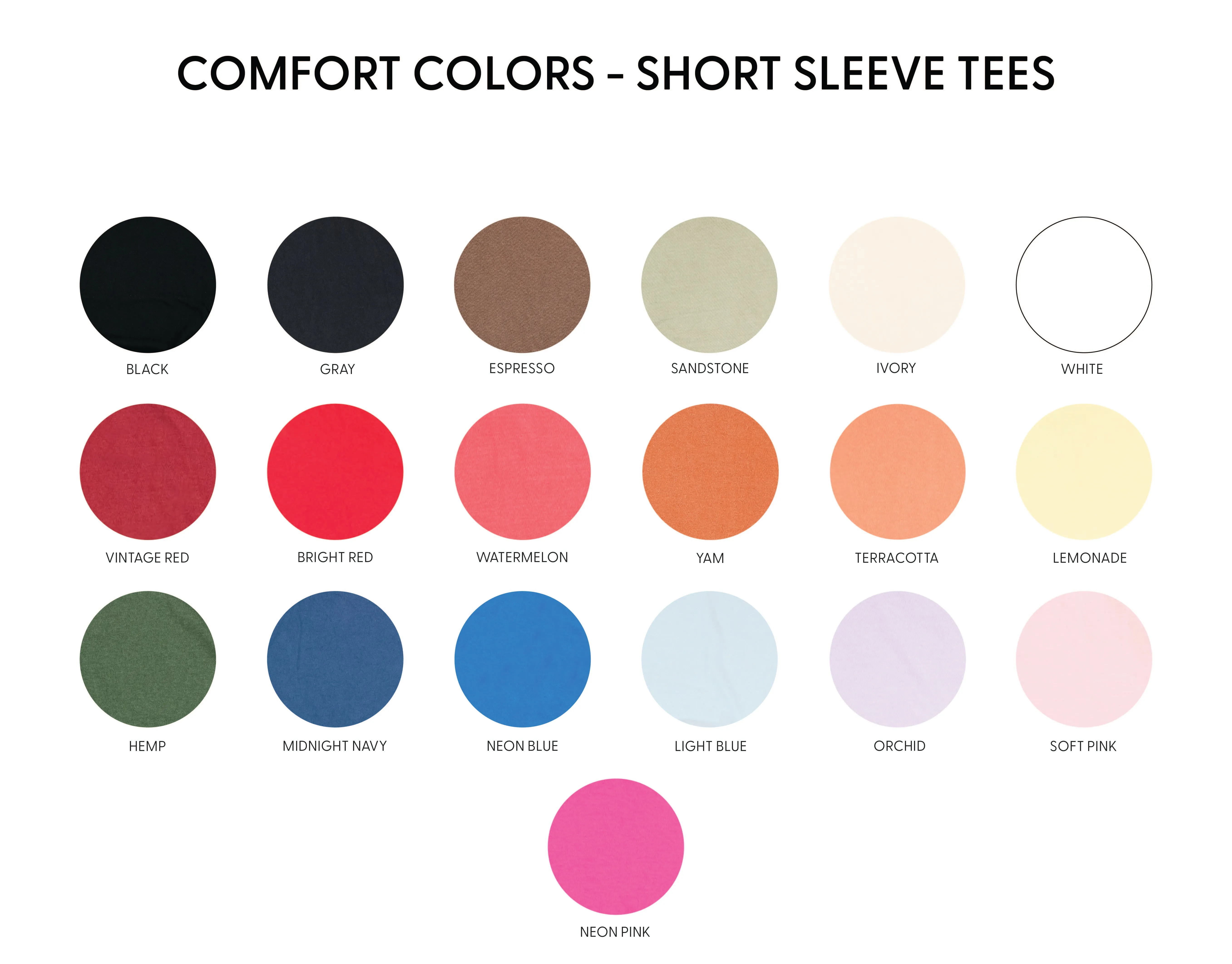 Apple Orchard - SHORT SLEEVE COMFORT COLORS TEE
