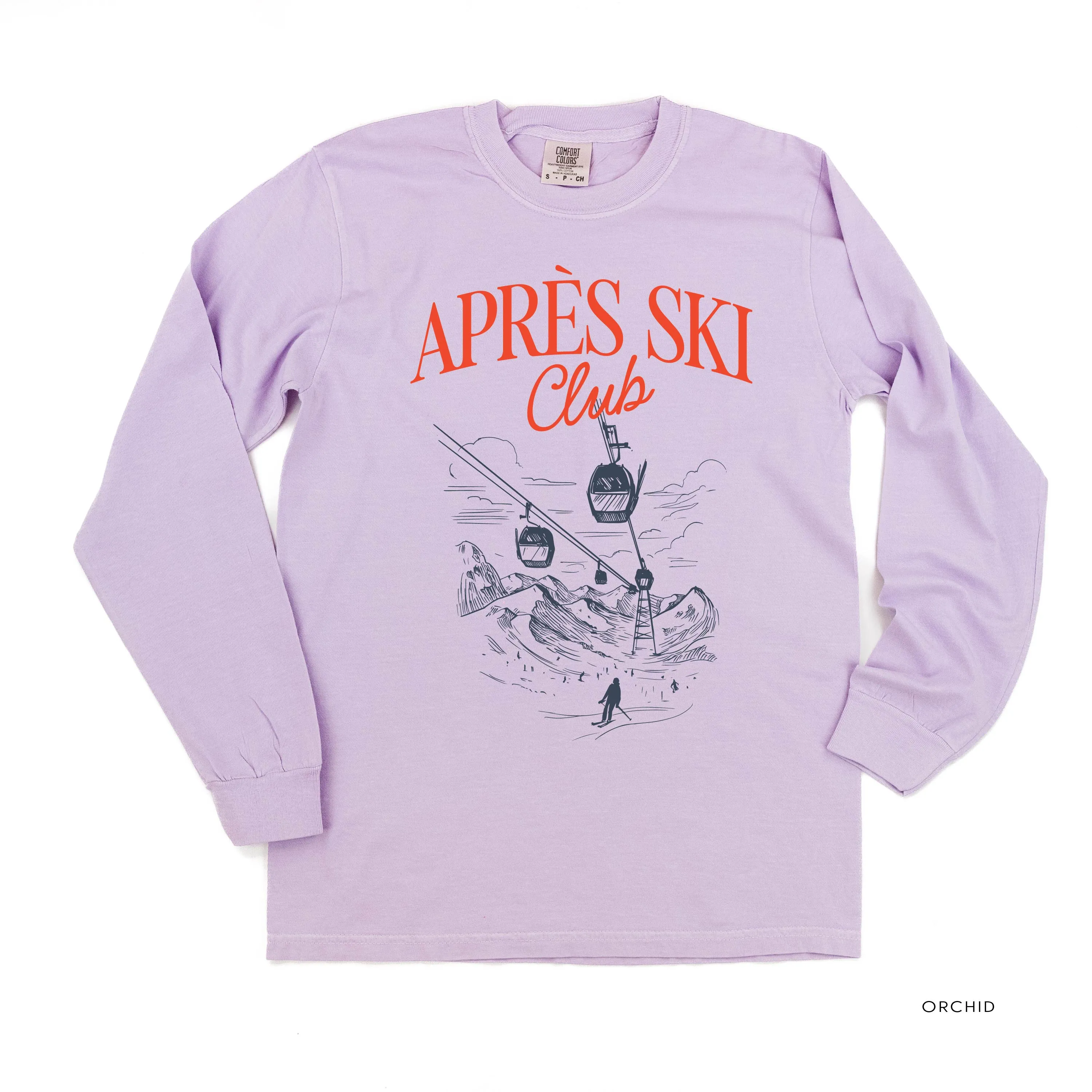 Apres Ski Club - LONG SLEEVE Comfort Colors Tee