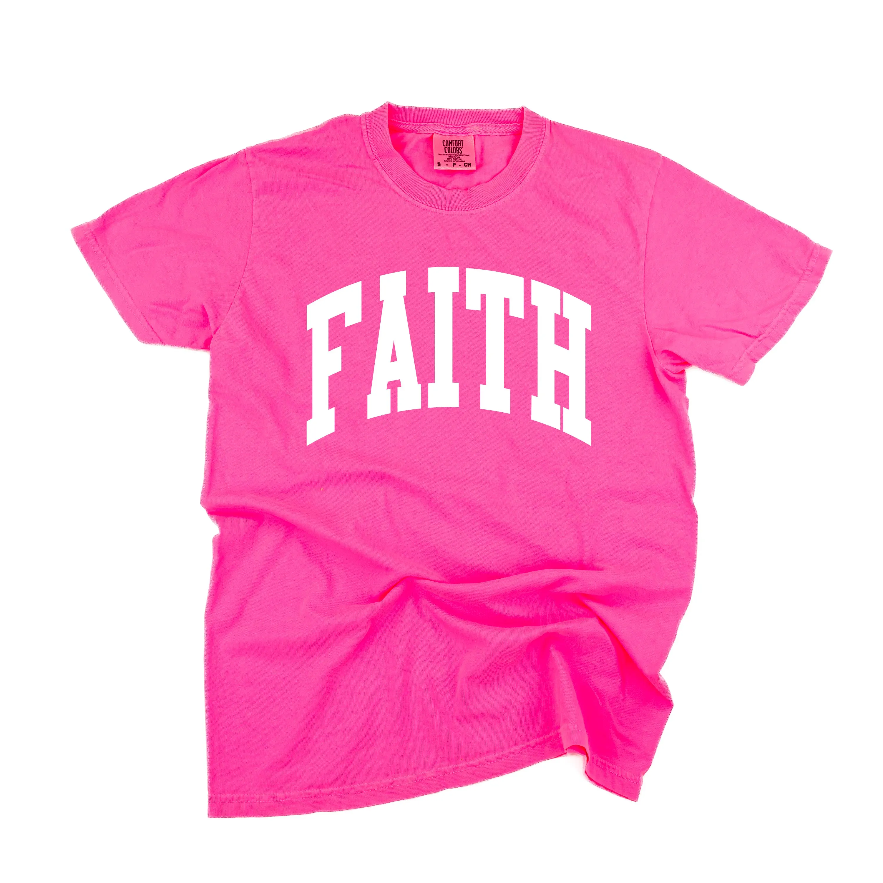 Arched FAITH - SHORT SLEEVE COMFORT COLORS TEE