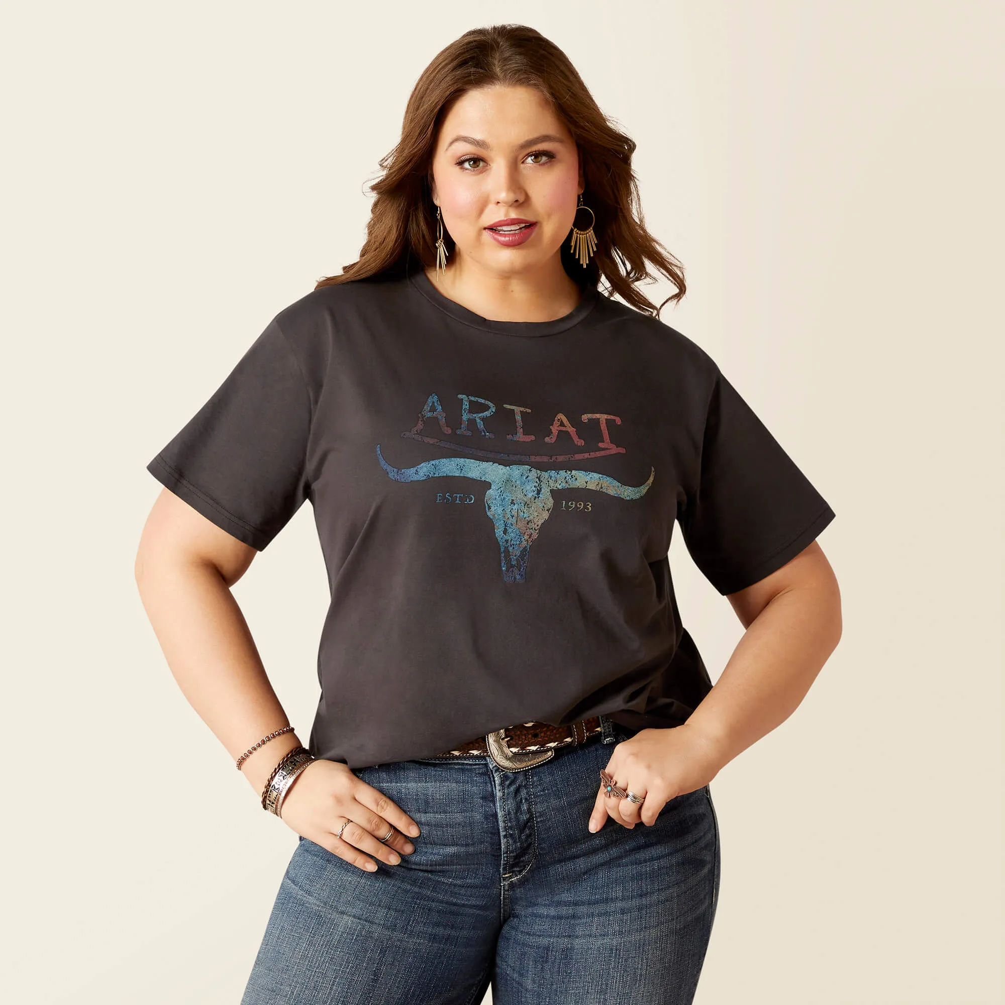 Ariat Women's Patina Steer Tee