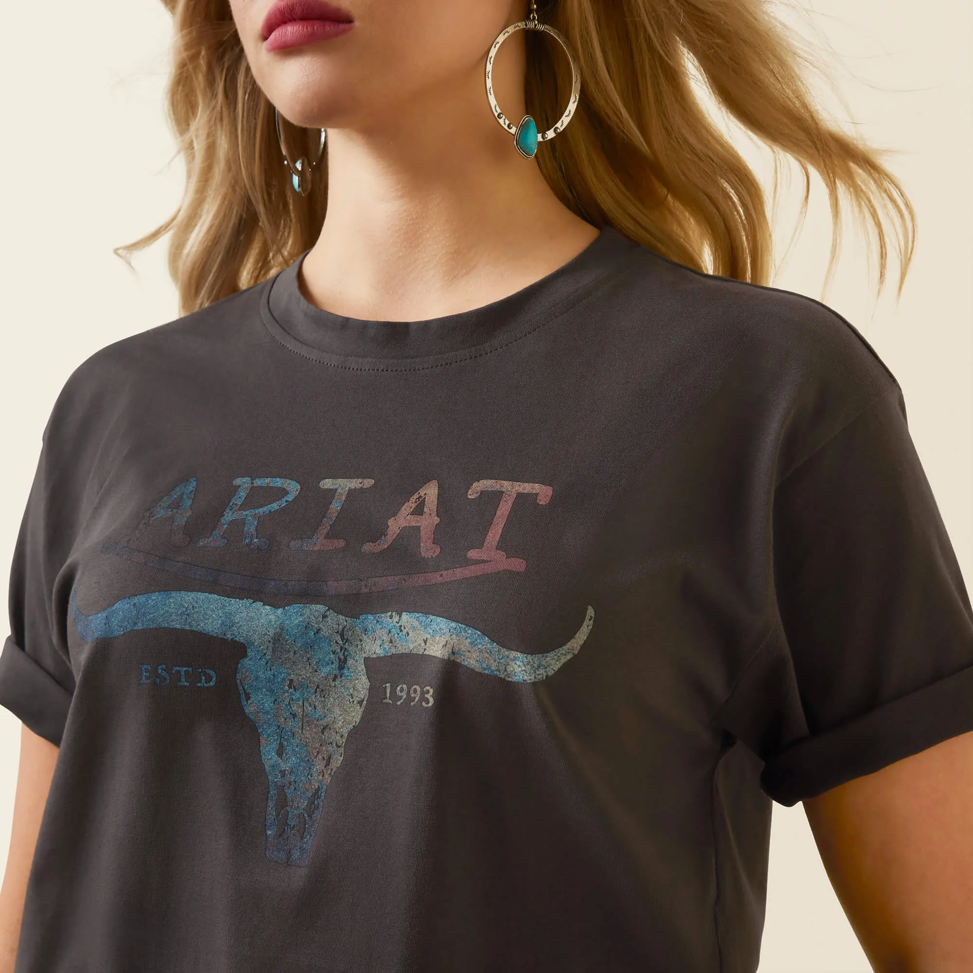 Ariat Women's Patina Steer Tee
