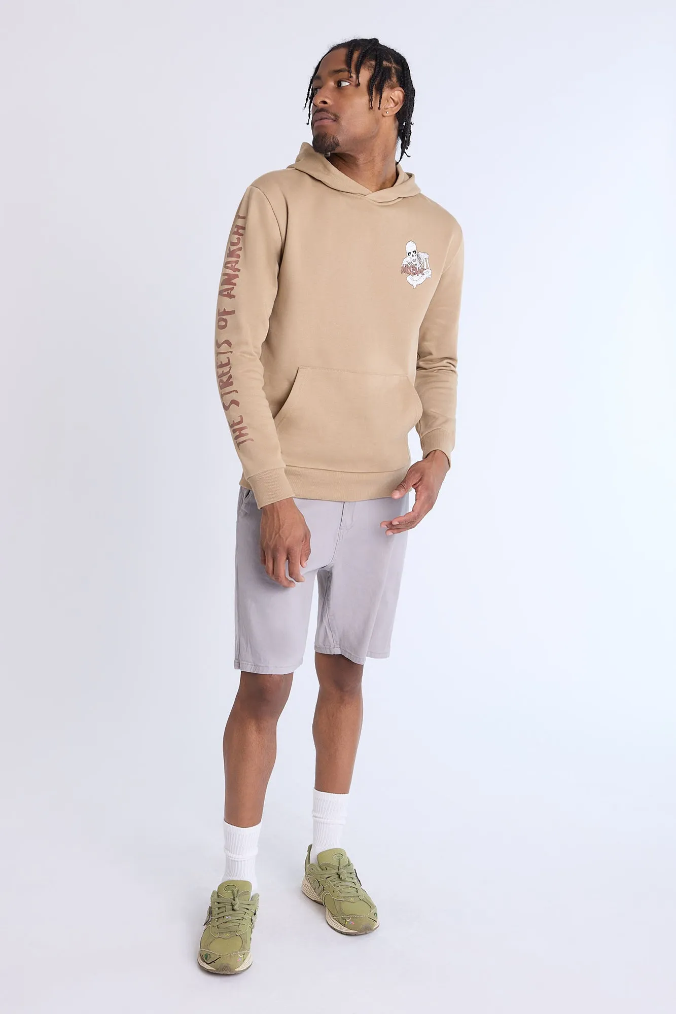 Arsenic Mens 10" Twill Chino Shorts