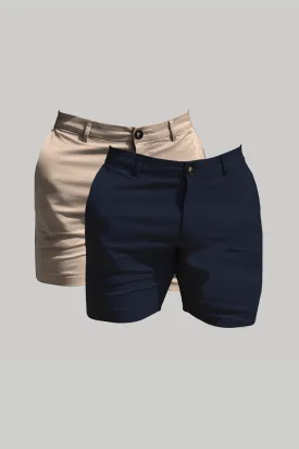 Athletic Fit Chino Shorts 2-Pack