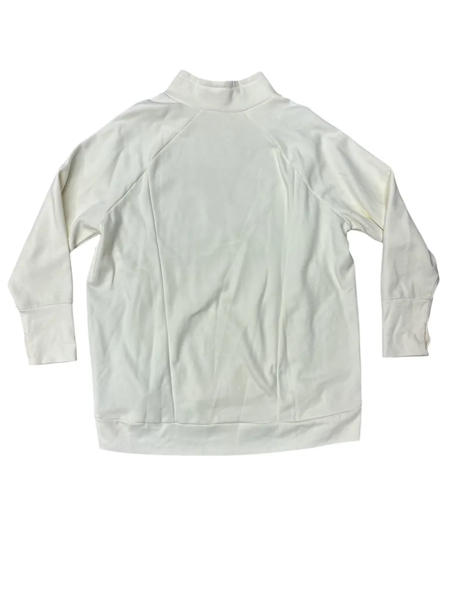 Athletic Fleece By Fabletics In Cream, Size: 3x