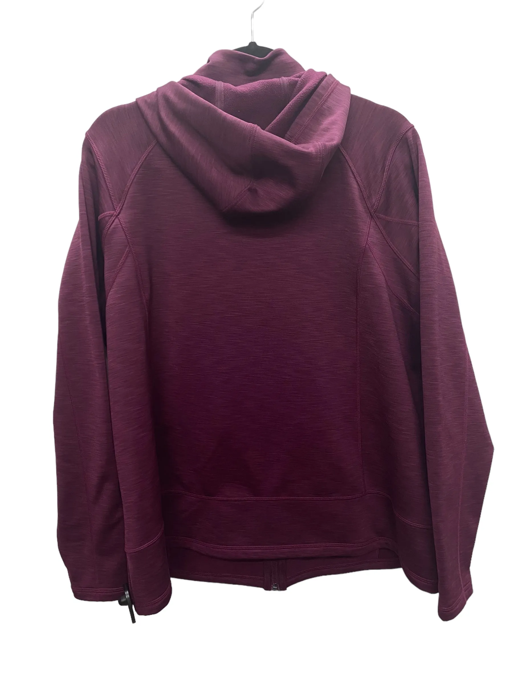 Athletic Jacket By Talbots In Purple, Size: 2x