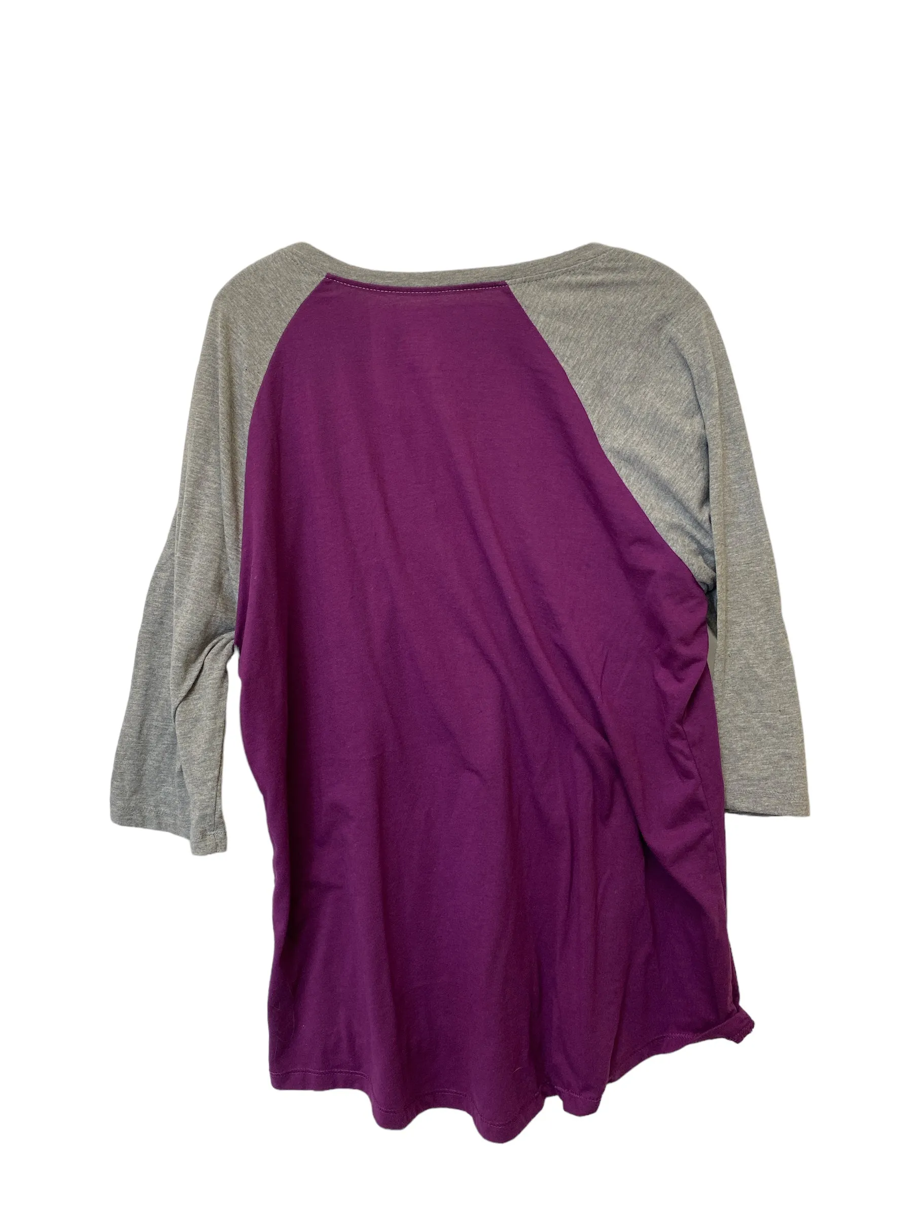 Athletic Top Long Sleeve Collar By Athletic Works  Size: 3x