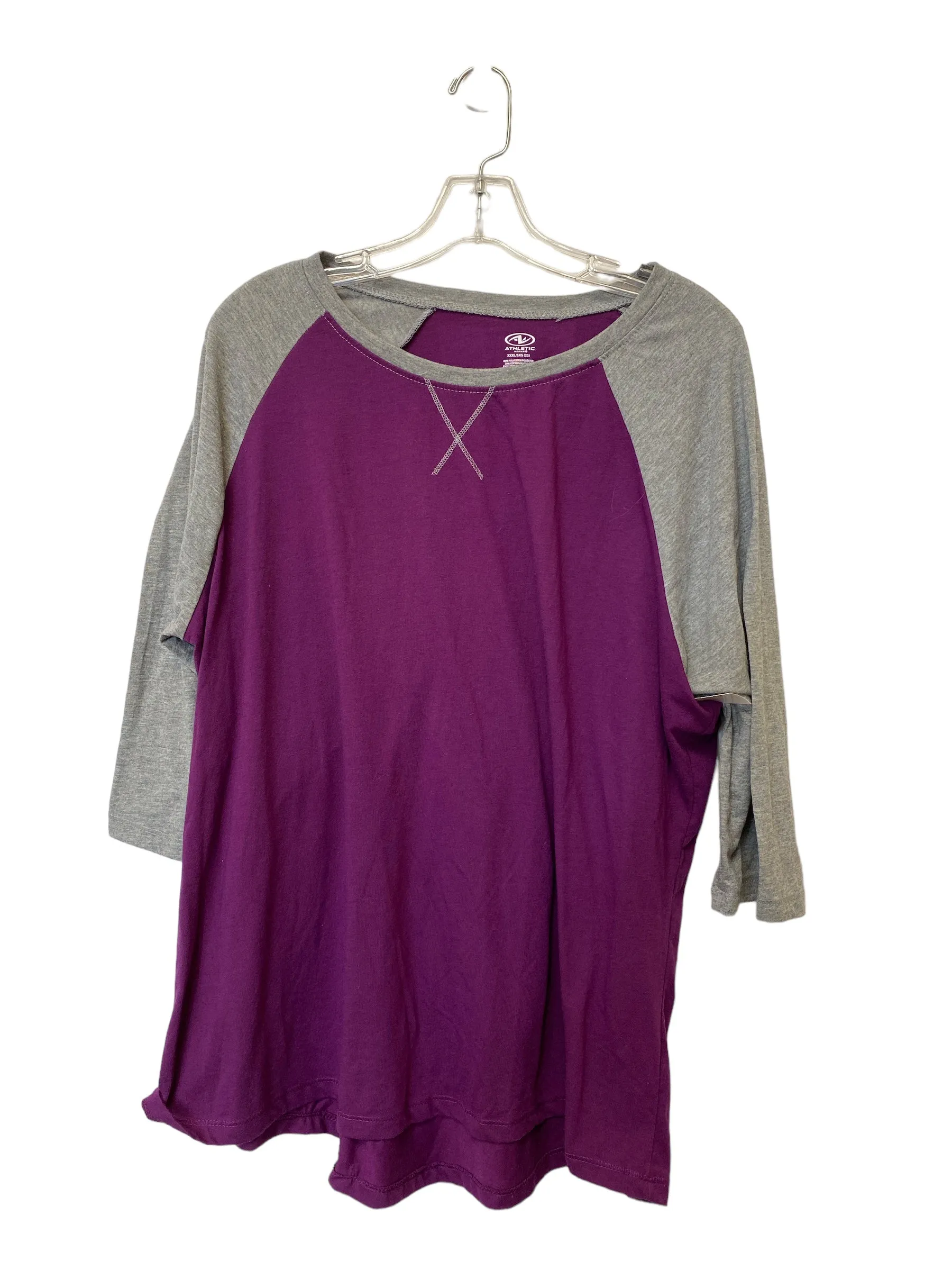 Athletic Top Long Sleeve Collar By Athletic Works  Size: 3x