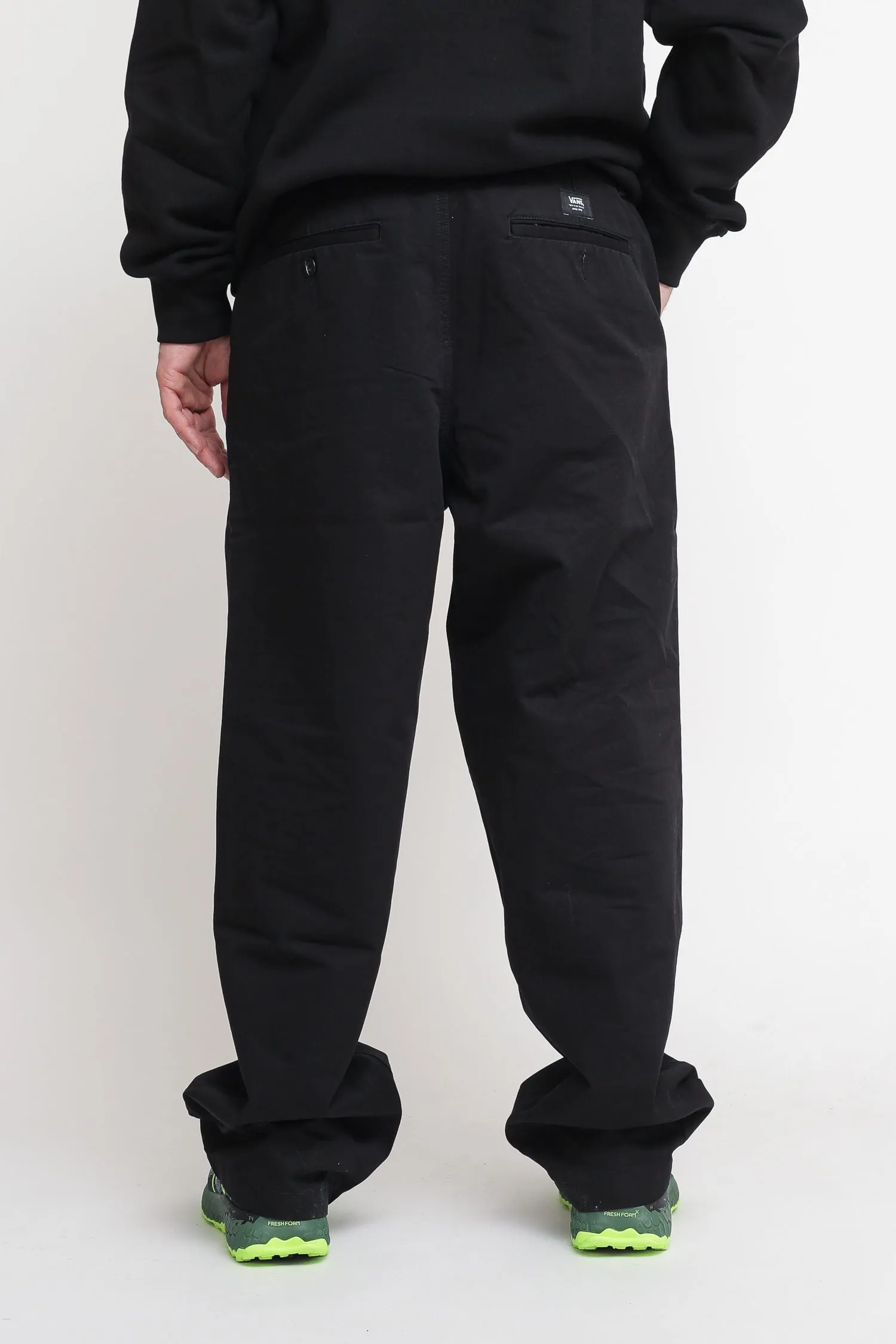 Authentic Chino Baggy Pant - Black