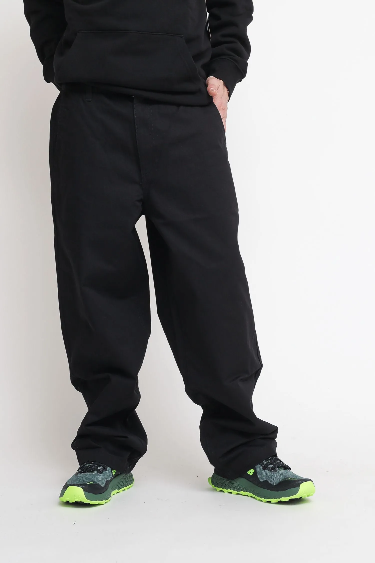 Authentic Chino Baggy Pant - Black