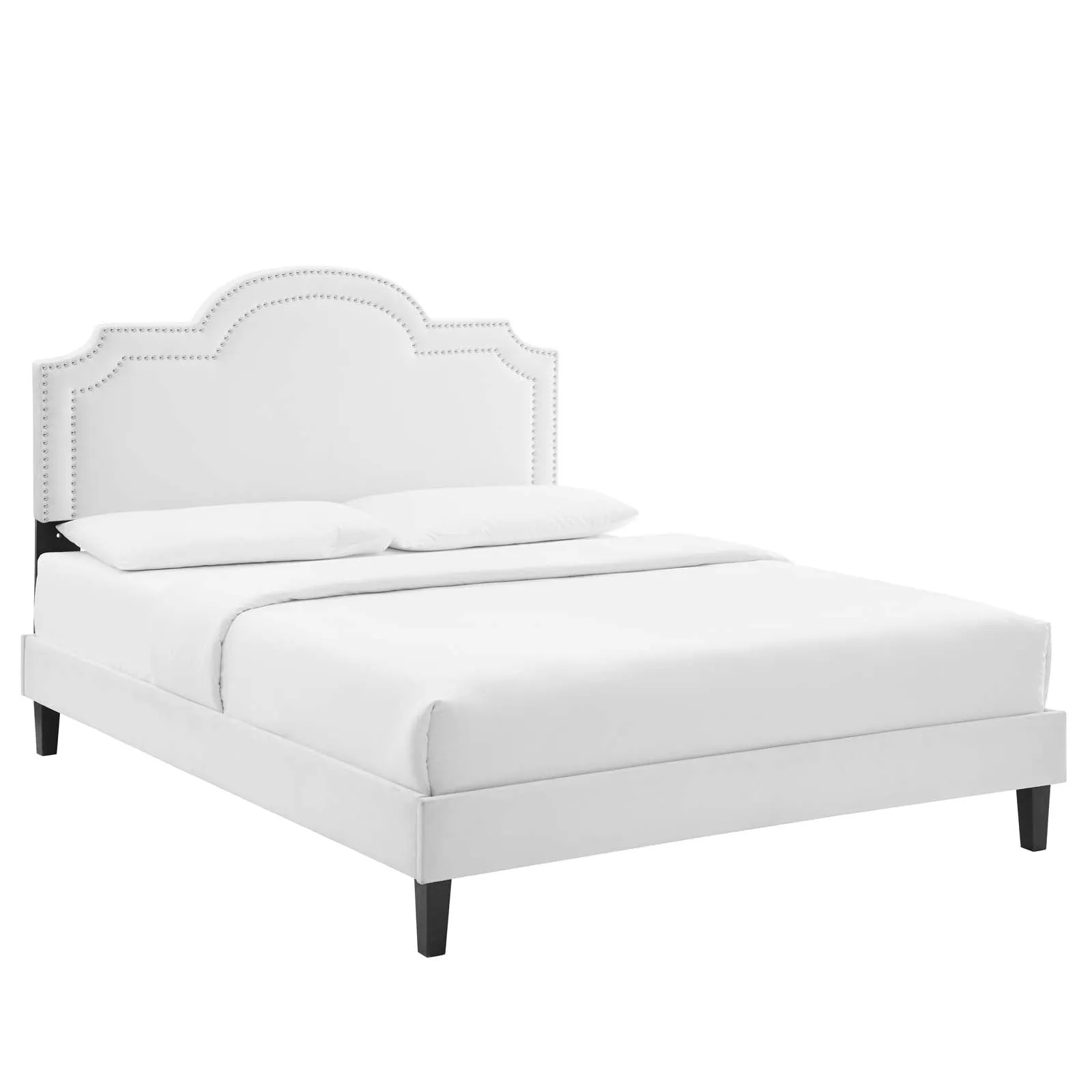 Aviana Performance Velvet Full Bed By Modway - MOD-6814 - White
