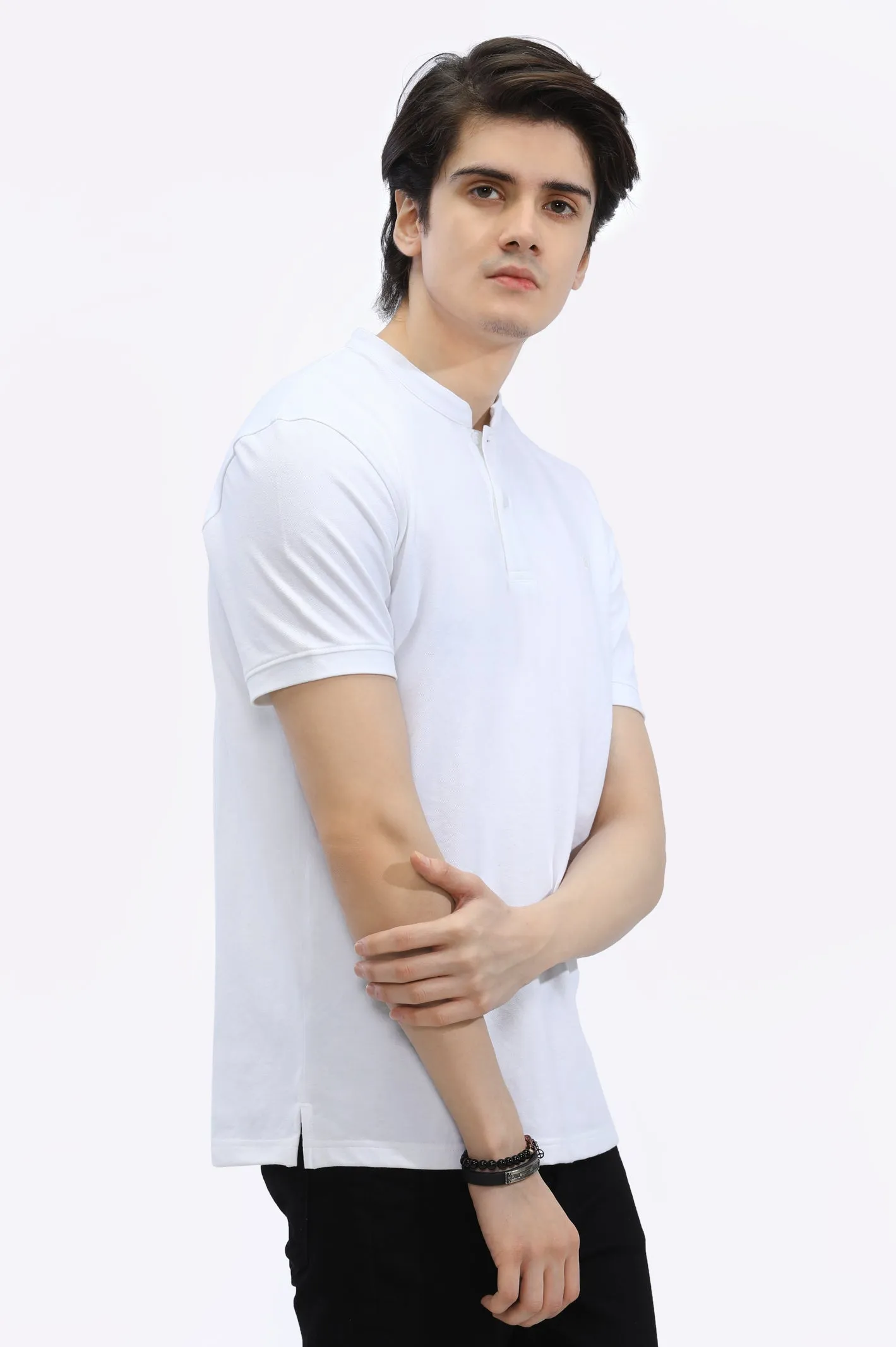 Band Collar Tees