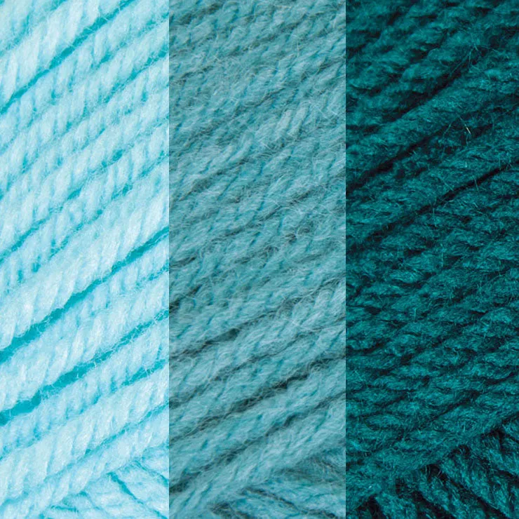 Bands of Color Afghan