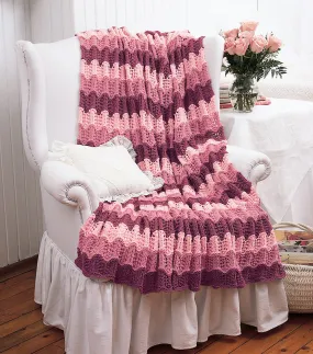 Bands of Color Afghan