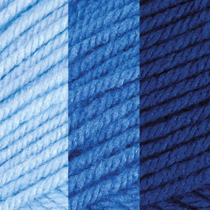 Bands of Color Afghan