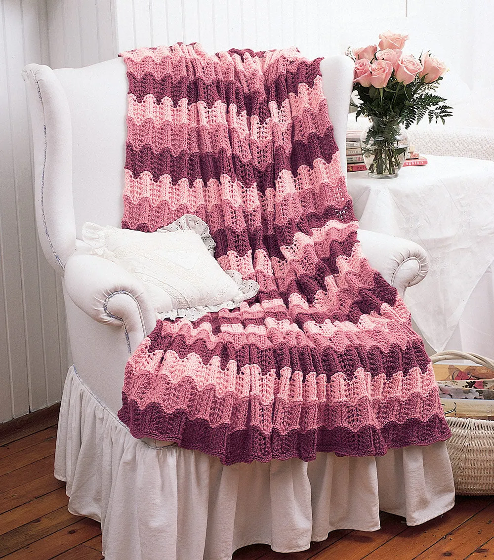 Bands of Color Afghan