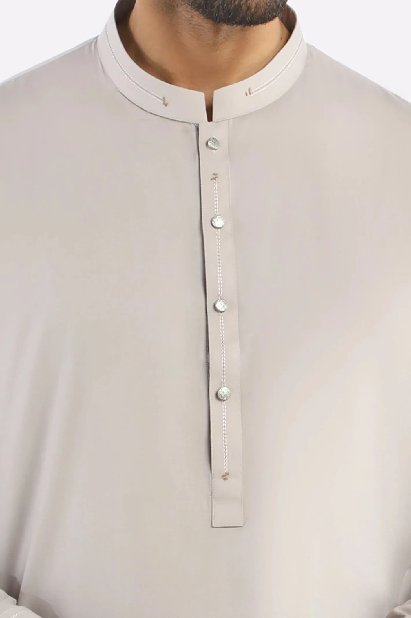 Beige Wash & Wear Shalwar Kameez