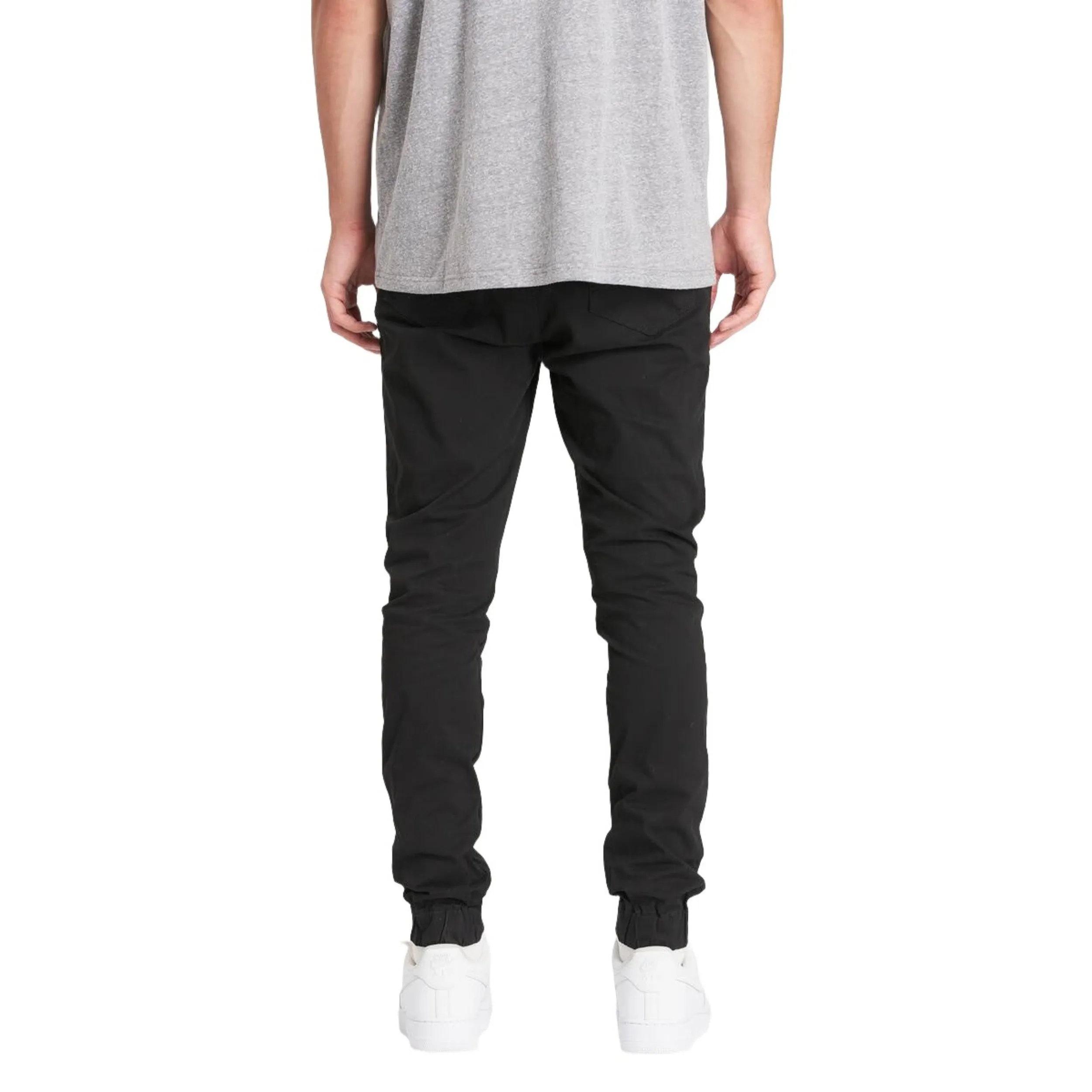 Black Chino Jogger