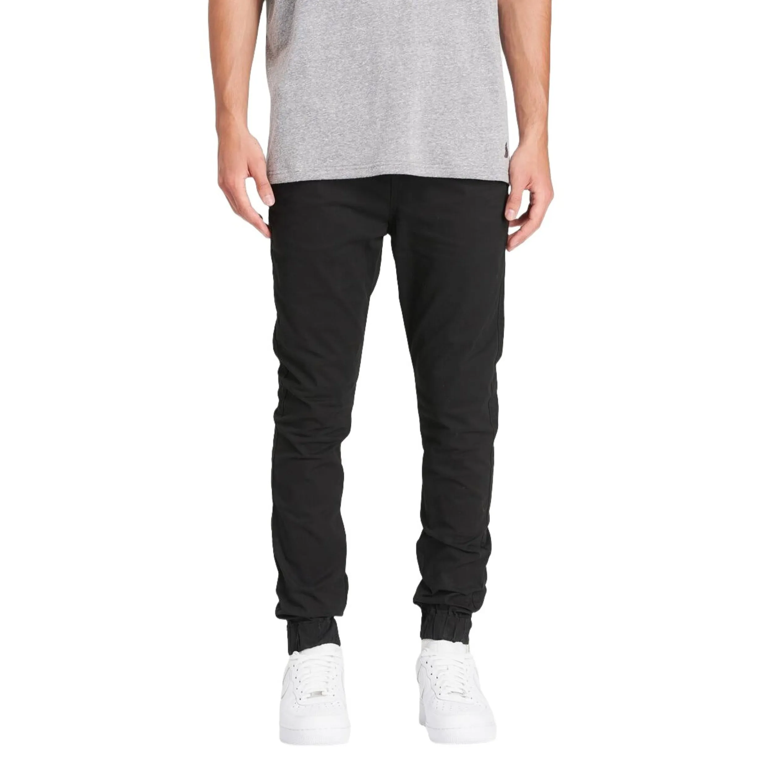 Black Chino Jogger