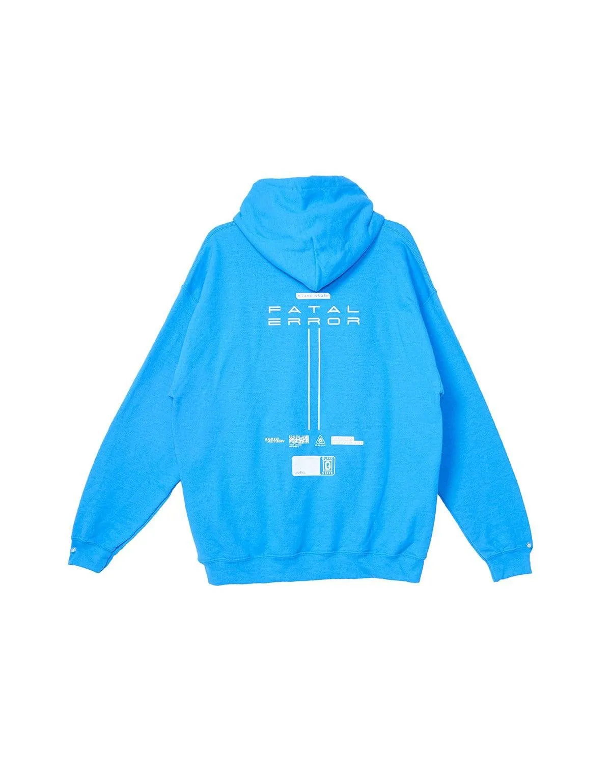 Blank State Men's Fatal Error Hoodie in Blue