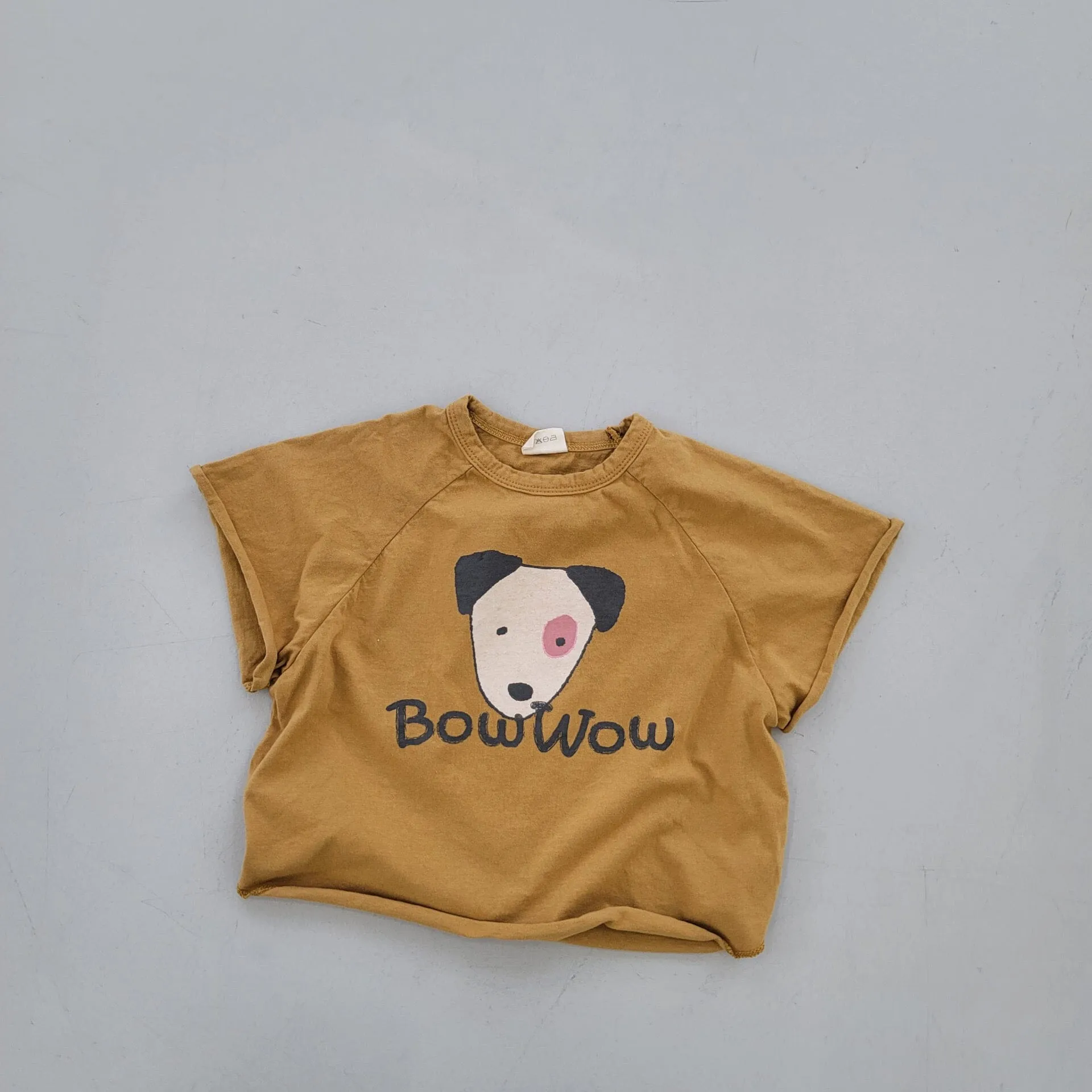 Bow Wow Puppy Print Summer Tee