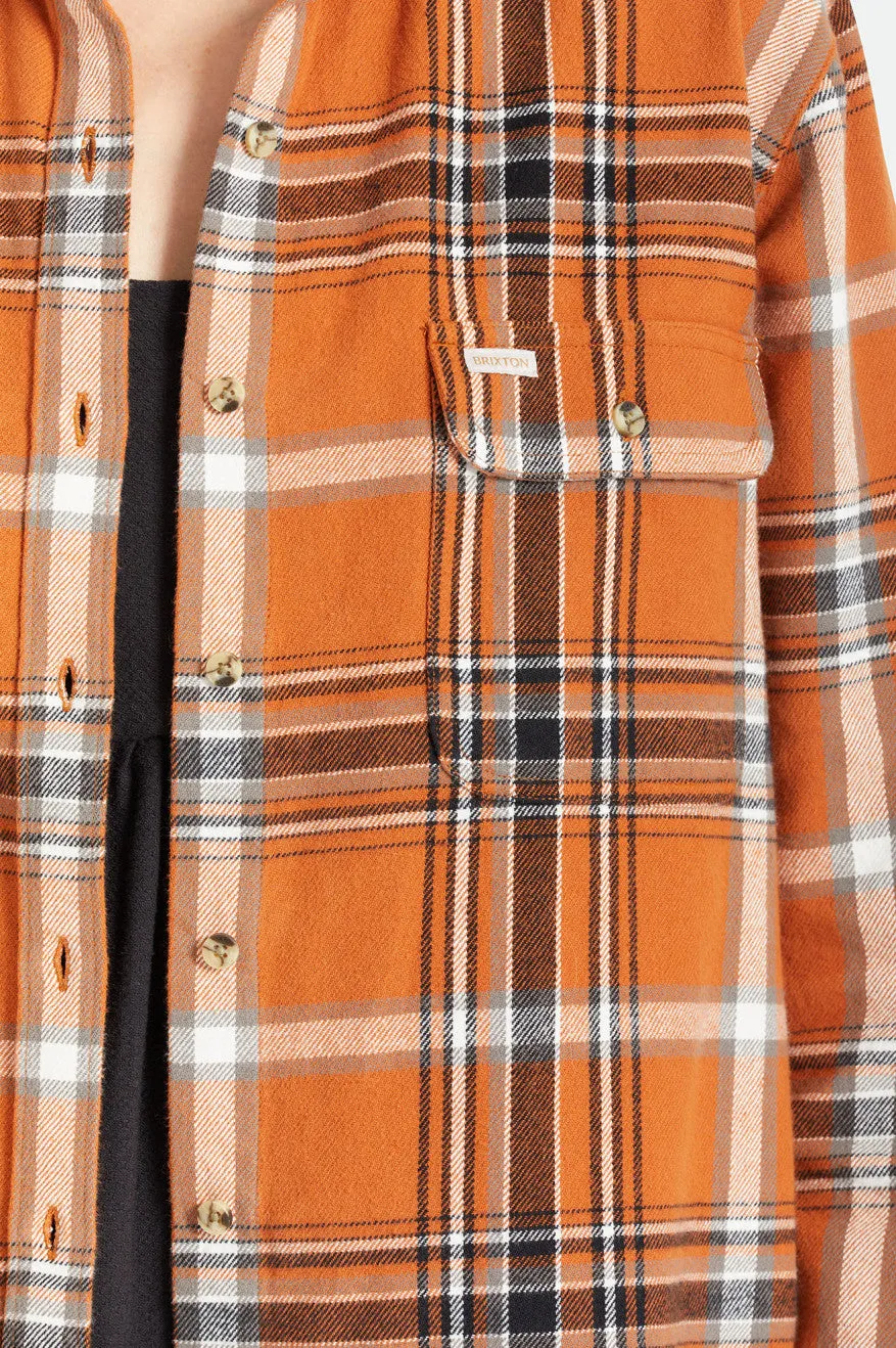 Bowery Boyfriend L/S Flannel - Glazed Ginger