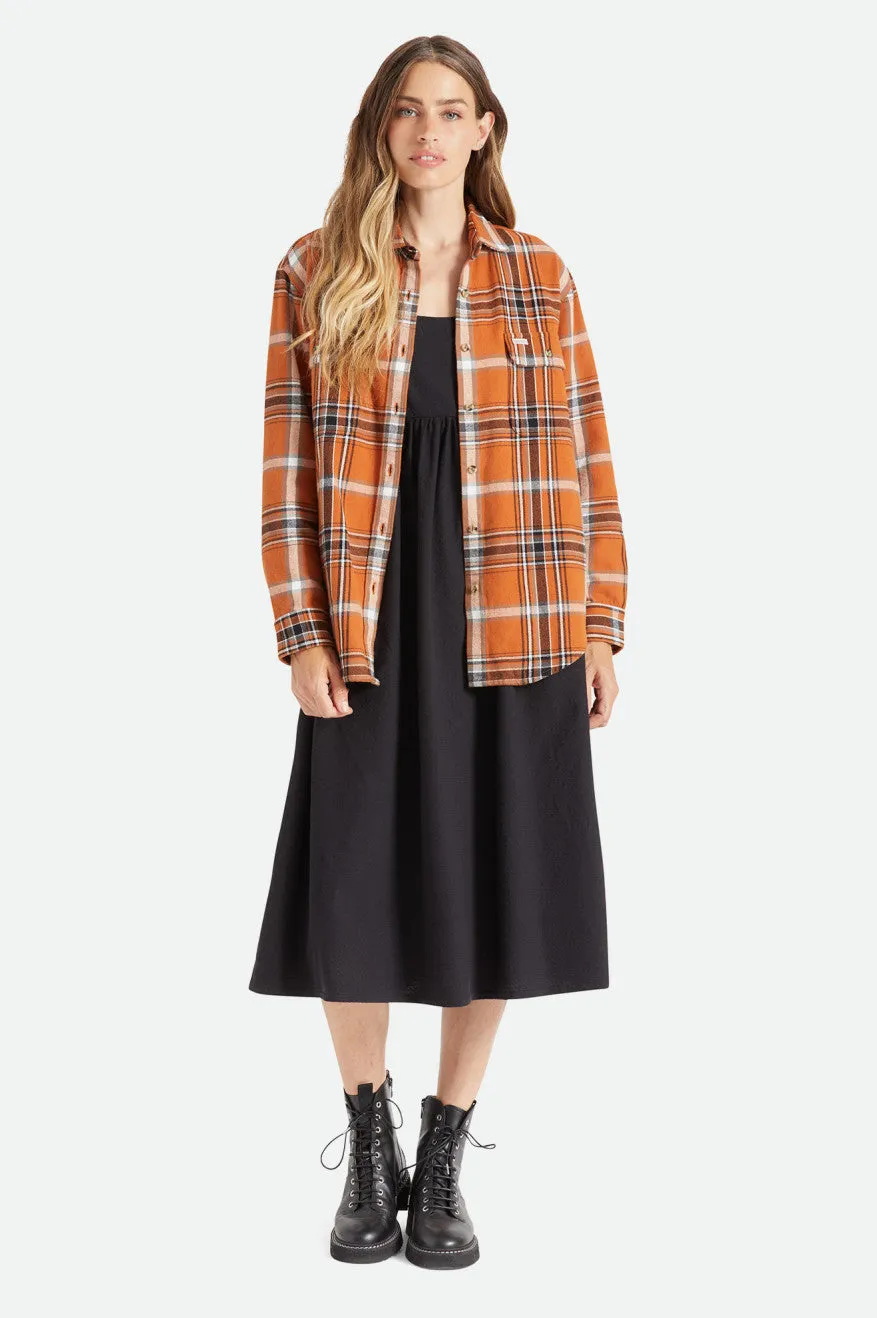 Bowery Boyfriend L/S Flannel - Glazed Ginger