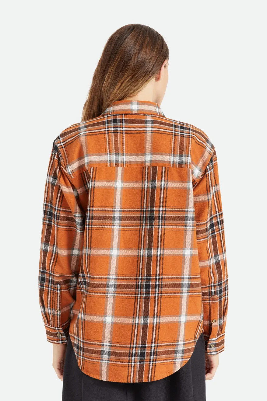 Bowery Boyfriend L/S Flannel - Glazed Ginger