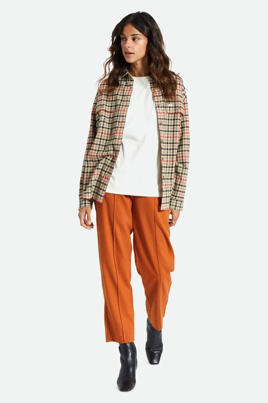 Bowery Boyfriend L/S Flannel - Vanilla