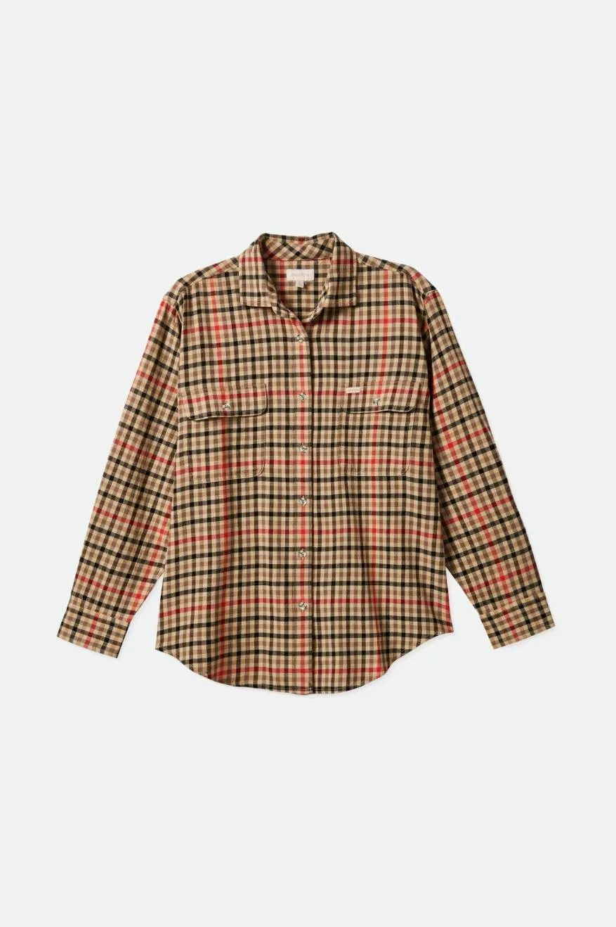 Bowery Boyfriend L/S Flannel - Vanilla