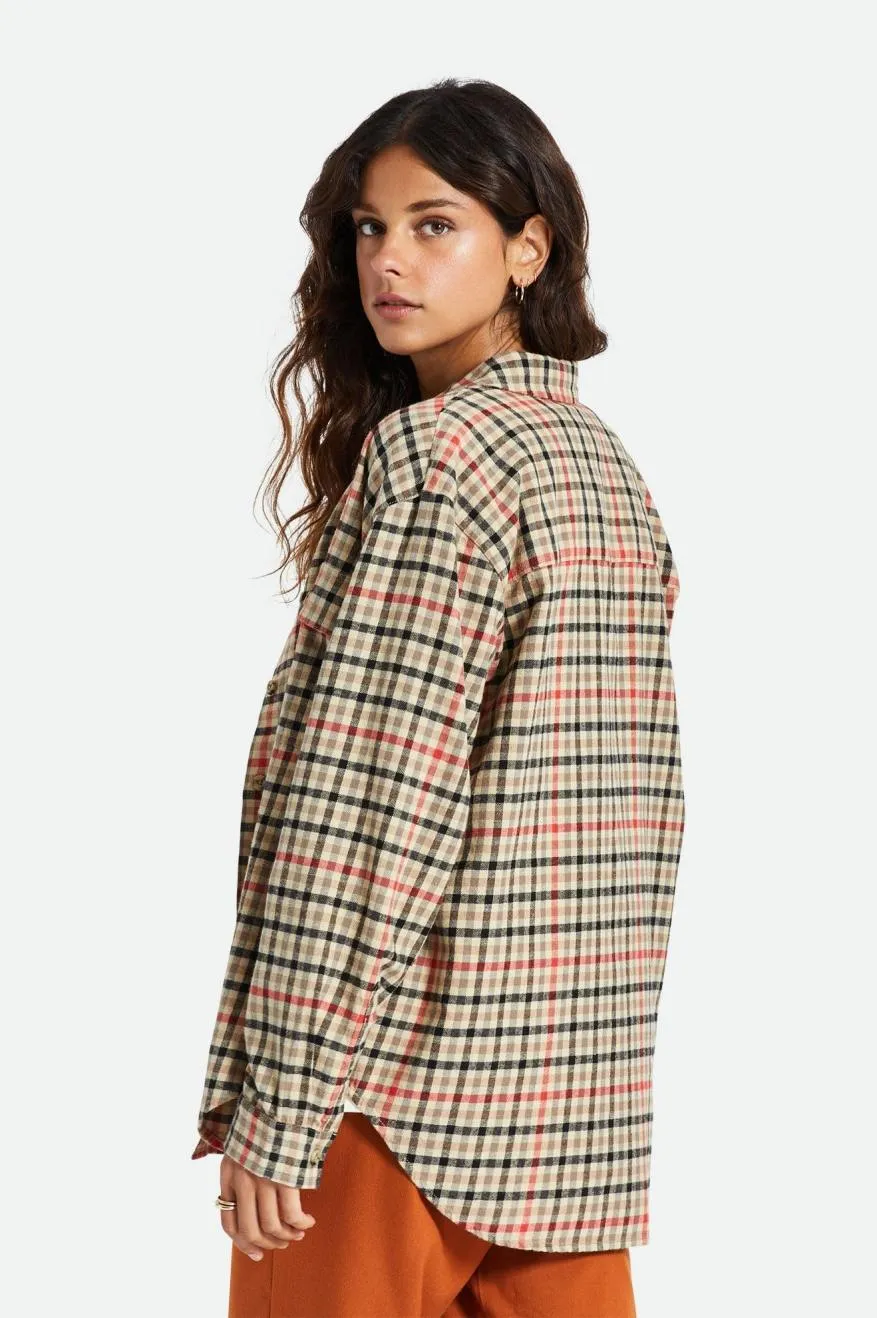 Bowery Boyfriend L/S Flannel - Vanilla
