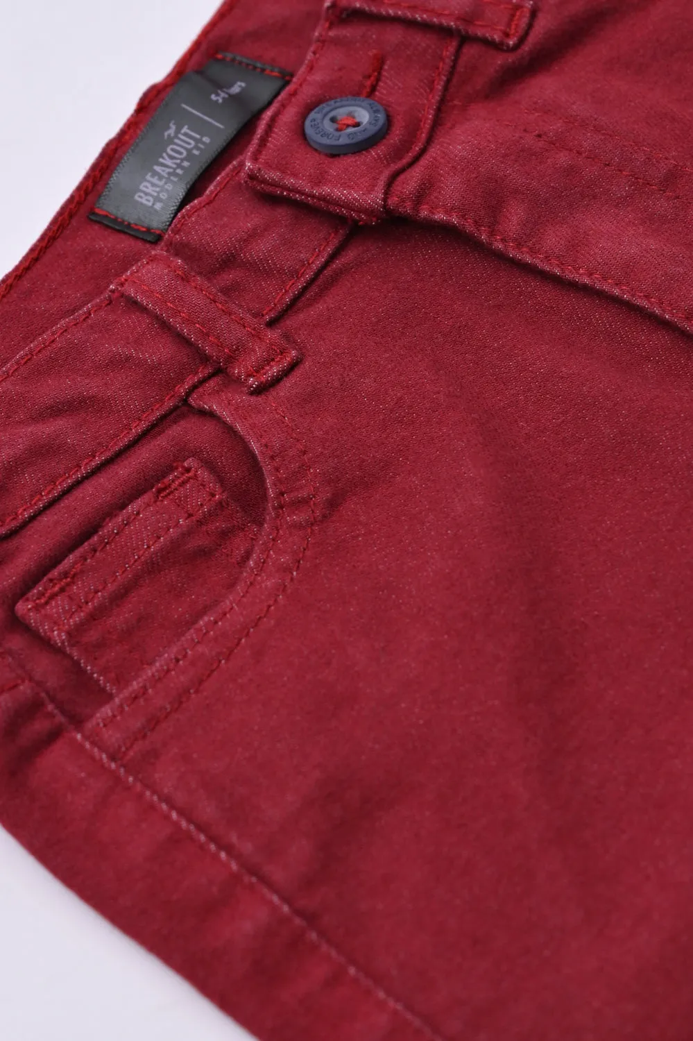 BOYS GARMENT DYED CHINO