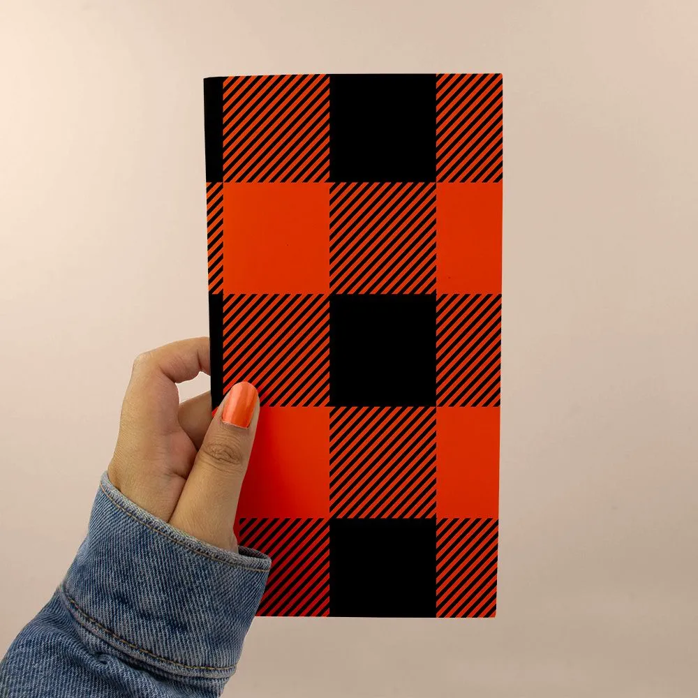 Buffalo Plaid Traveler Notebook