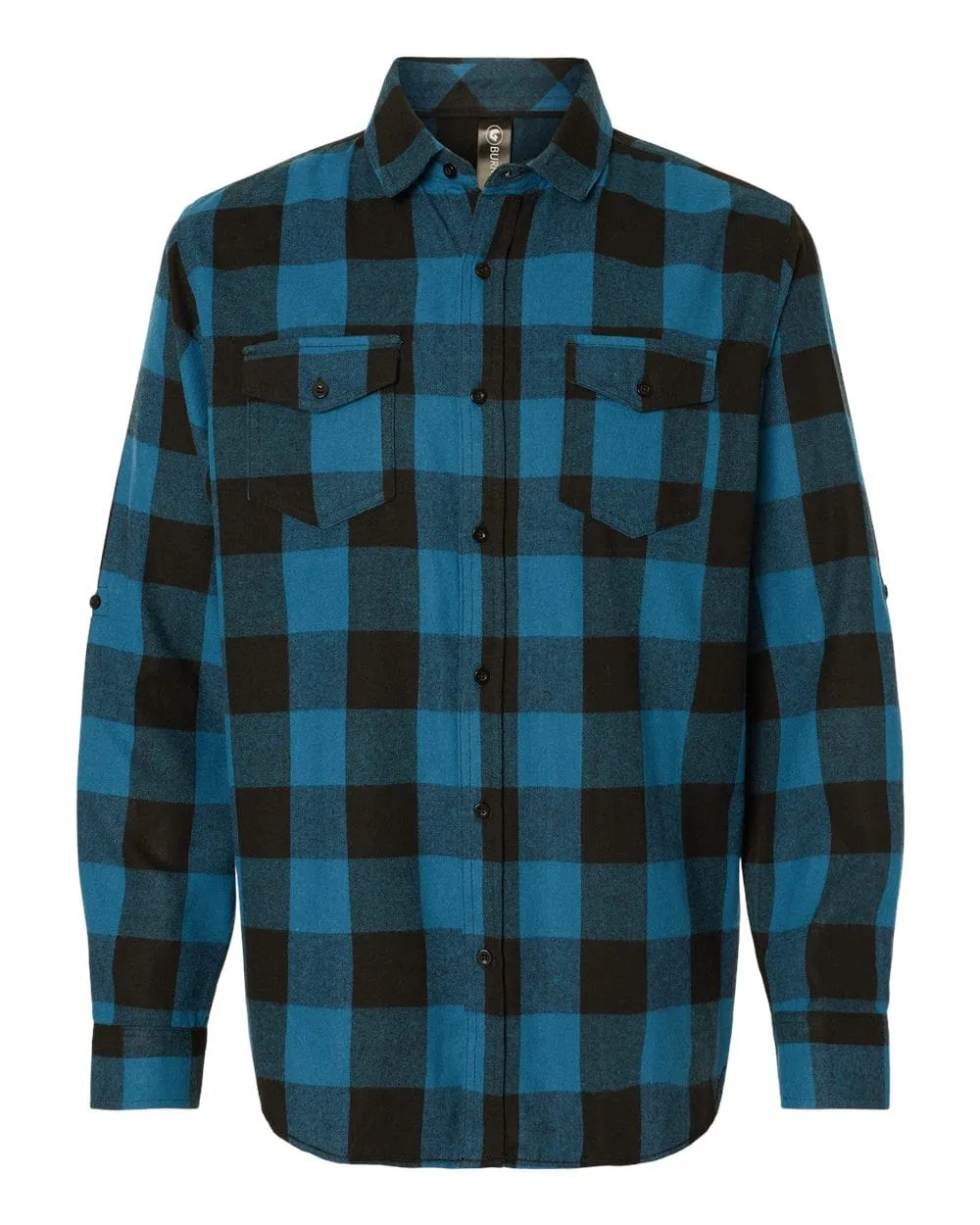 Burnside - Men's Yarn-Dyed Long Sleeve Flannel Shirt