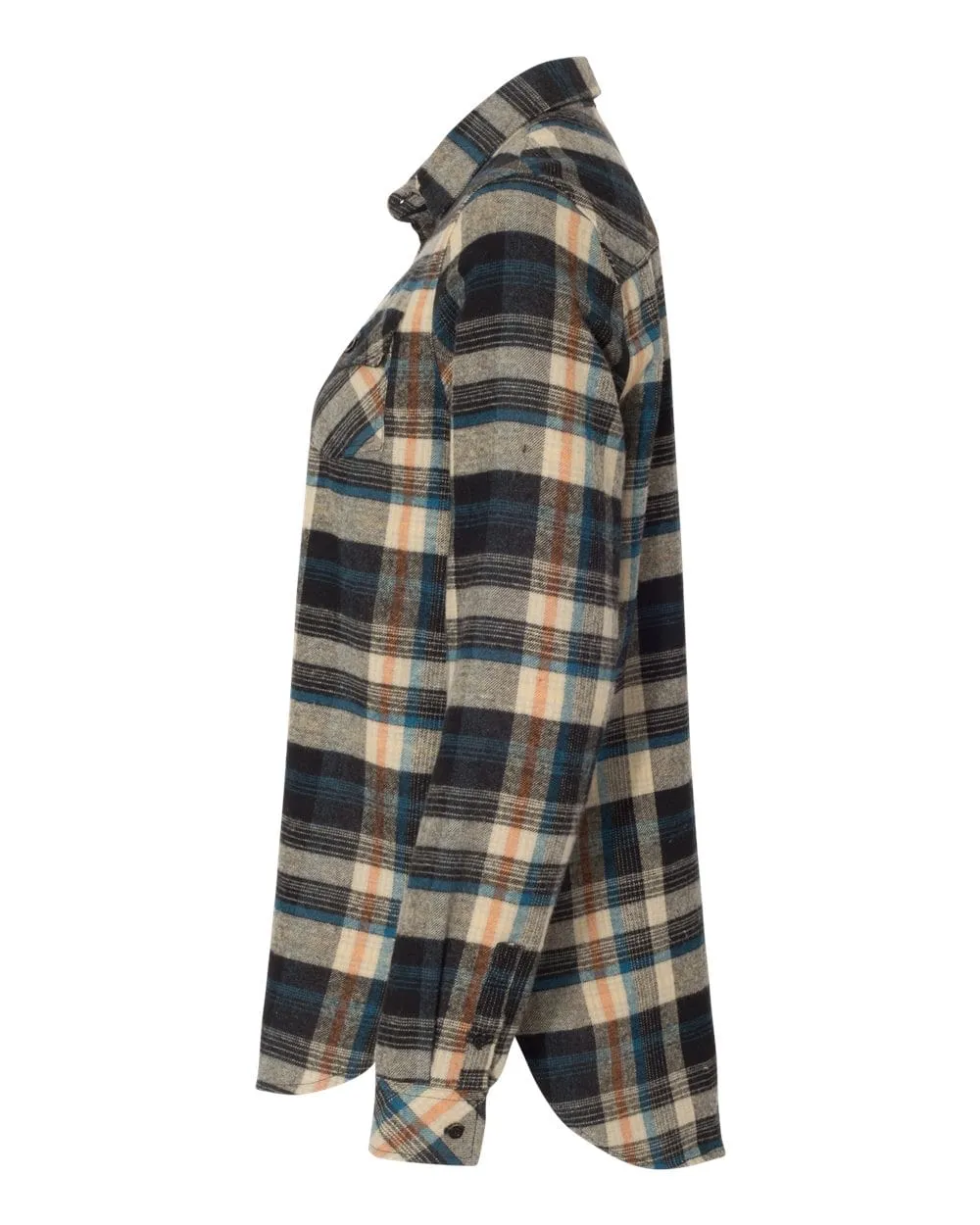 Burnside - Women's Yarn-Dyed Long Sleeve Flannel Shirt