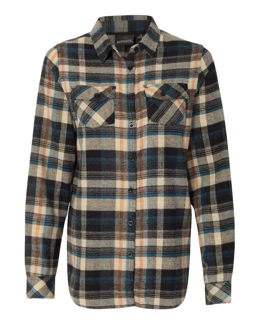 Burnside - Women's Yarn-Dyed Long Sleeve Flannel Shirt