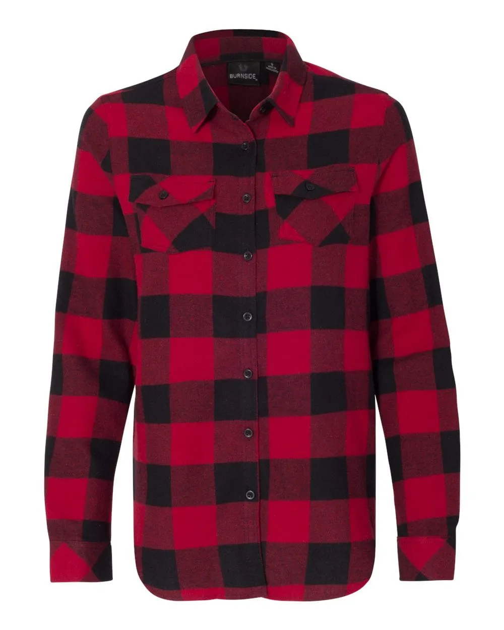 Burnside - Women's Yarn-Dyed Long Sleeve Flannel Shirt
