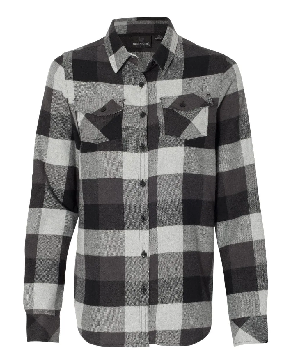 Burnside - Women's Yarn-Dyed Long Sleeve Flannel Shirt