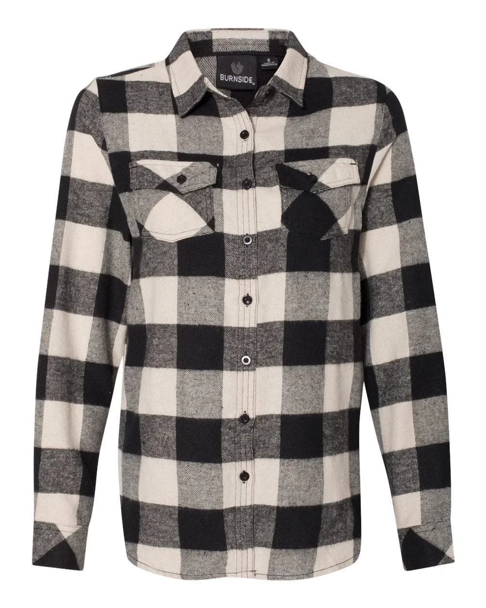 Burnside - Women's Yarn-Dyed Long Sleeve Flannel Shirt